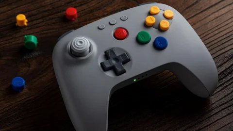 8BitDo 64 Retro Gray Bluetooth Controller Preorders Restocked At Amazon