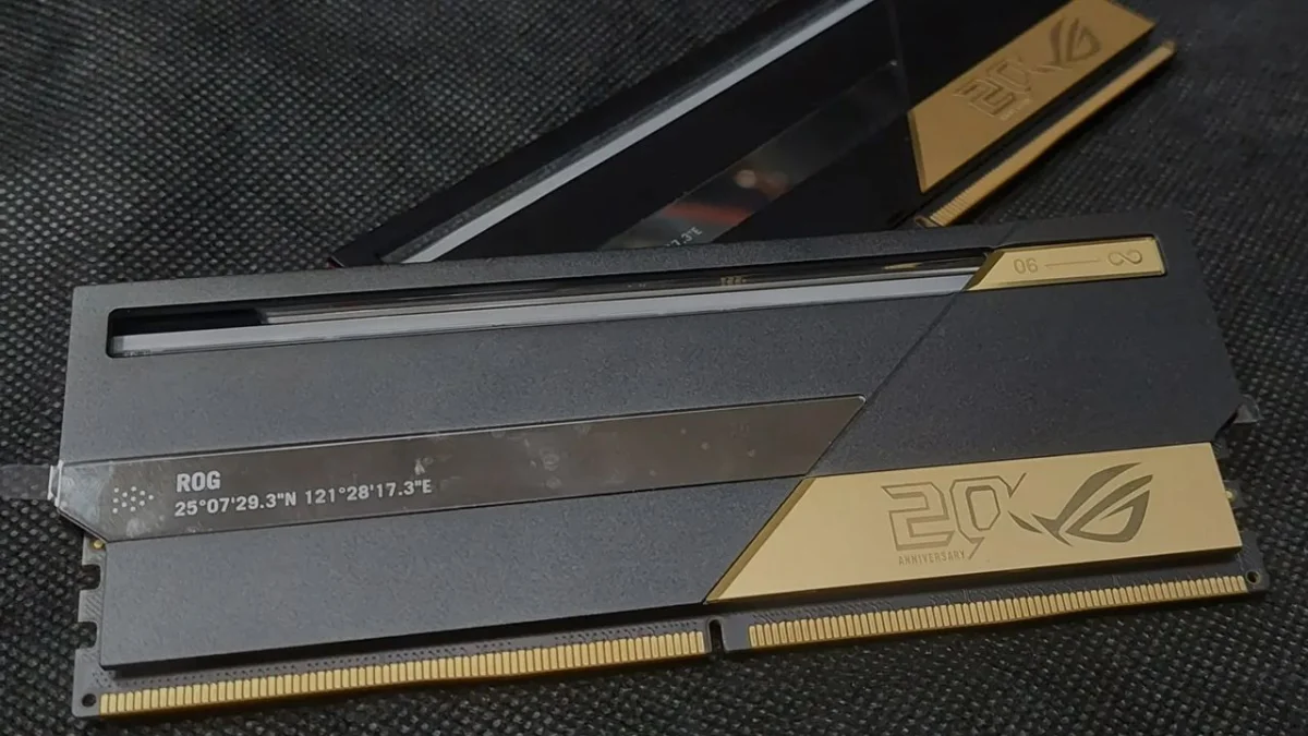 Asus se adentra en el mercado de DRAM y redefine el futuro de las configuraciones ROG