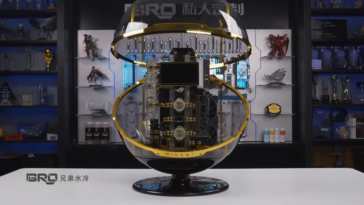 El Bro MegaOrb redefine el hardware gamer con su monstruoso costo de $60,000