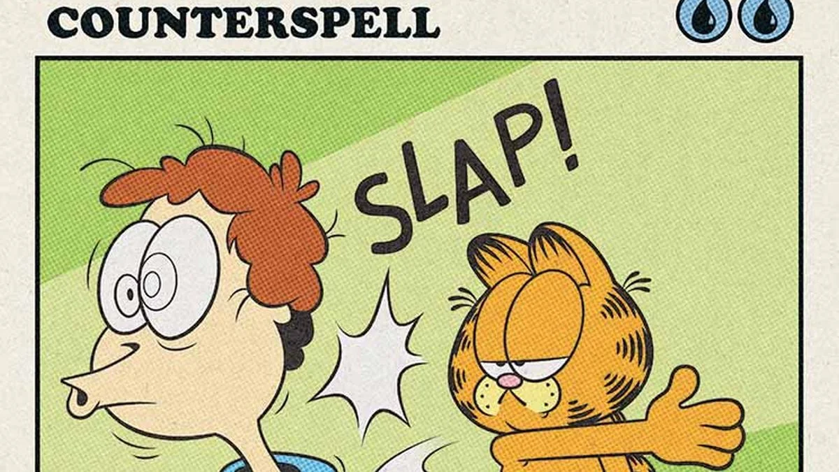 El cruce oficial de Garfield en Magic: The Gathering transforma la estrategia del juego.