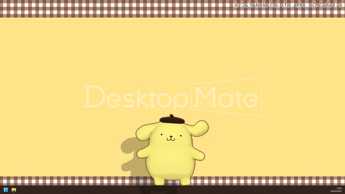 El DLC de Sanrio para Desktop Mate promete alegrar a los usuarios con su ternura.