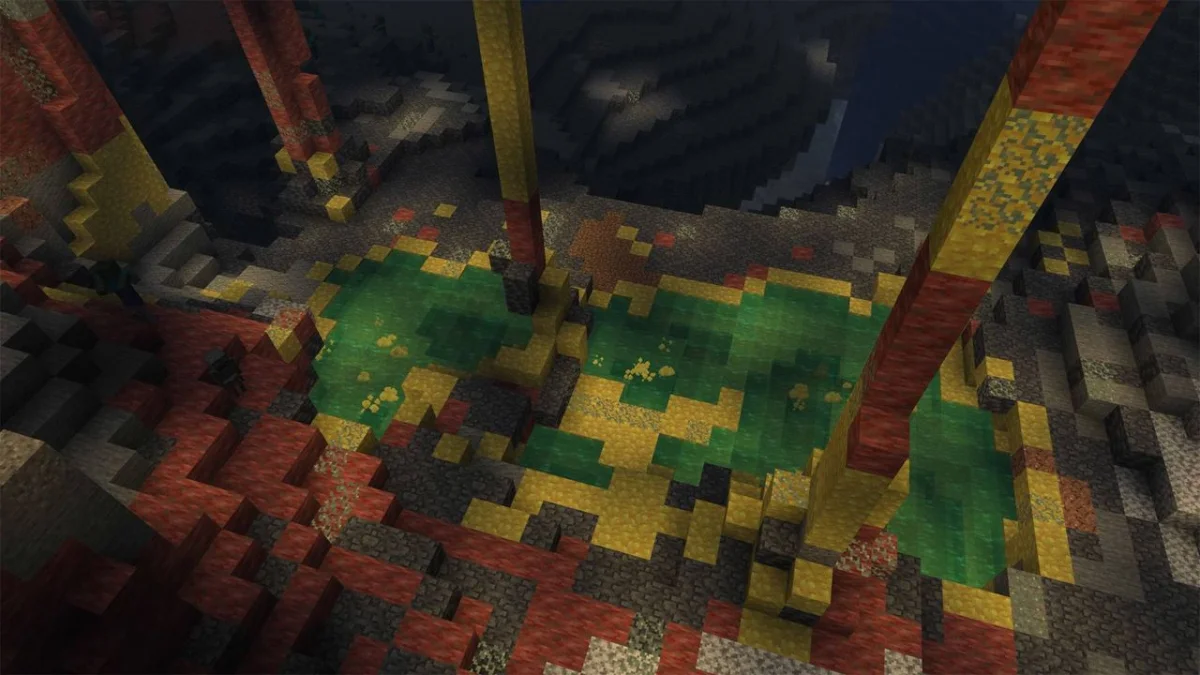 El nuevo bioma de cuevas en Minecraft Chaos Cubed transforma la exploración del juego