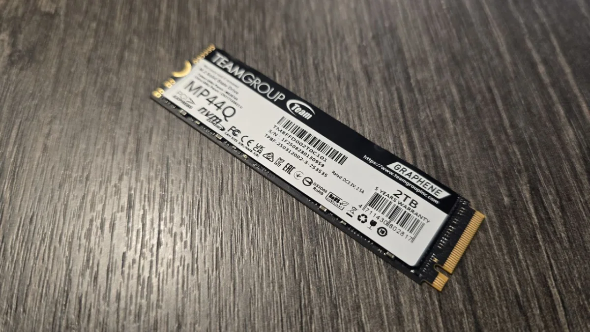 El Teamgroup MP44Q de 2 TB redefine el rendimiento en almacenamiento NVMe