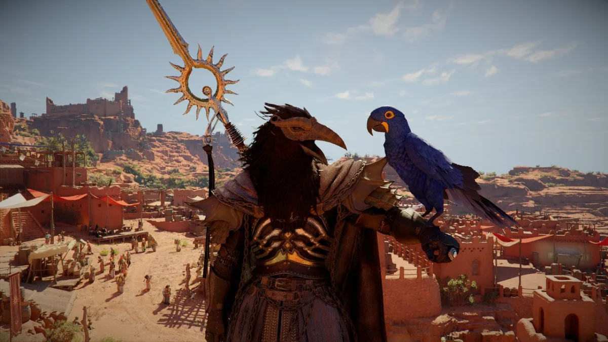 Estrategias clave para domesticar el guacamayo hipochó en Crimson Desert