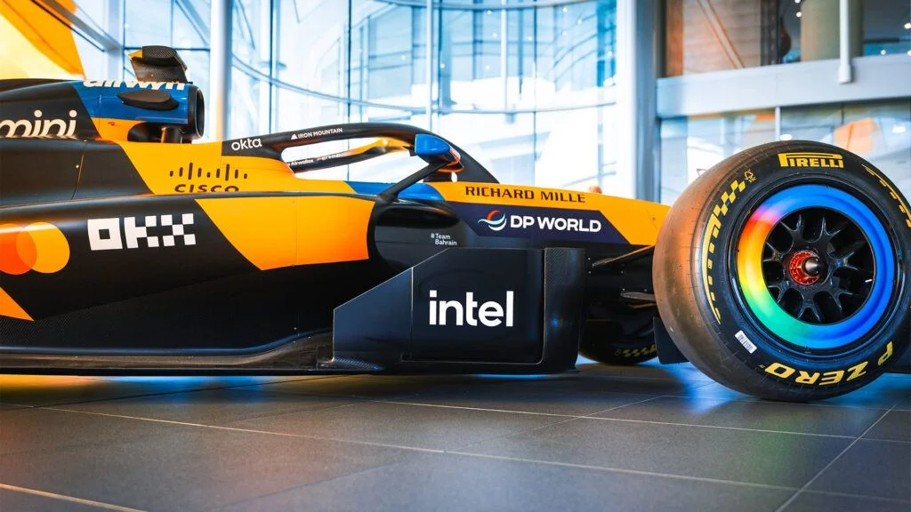 Intel regresa a la F1 y transforma a McLaren con su nuevo apoyo tecnológico
