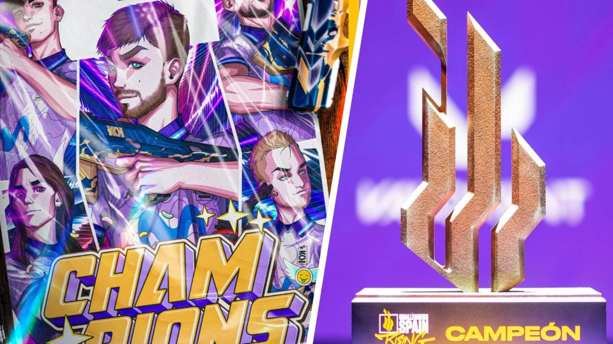 KOI arrasa en la Rising de VALORANT y marca un hito en su debut competitivo