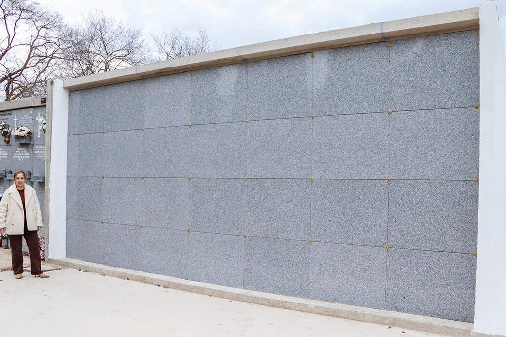 La actualización del Cementerio Municipal incluye 28 nuevos nichos para la comunidad