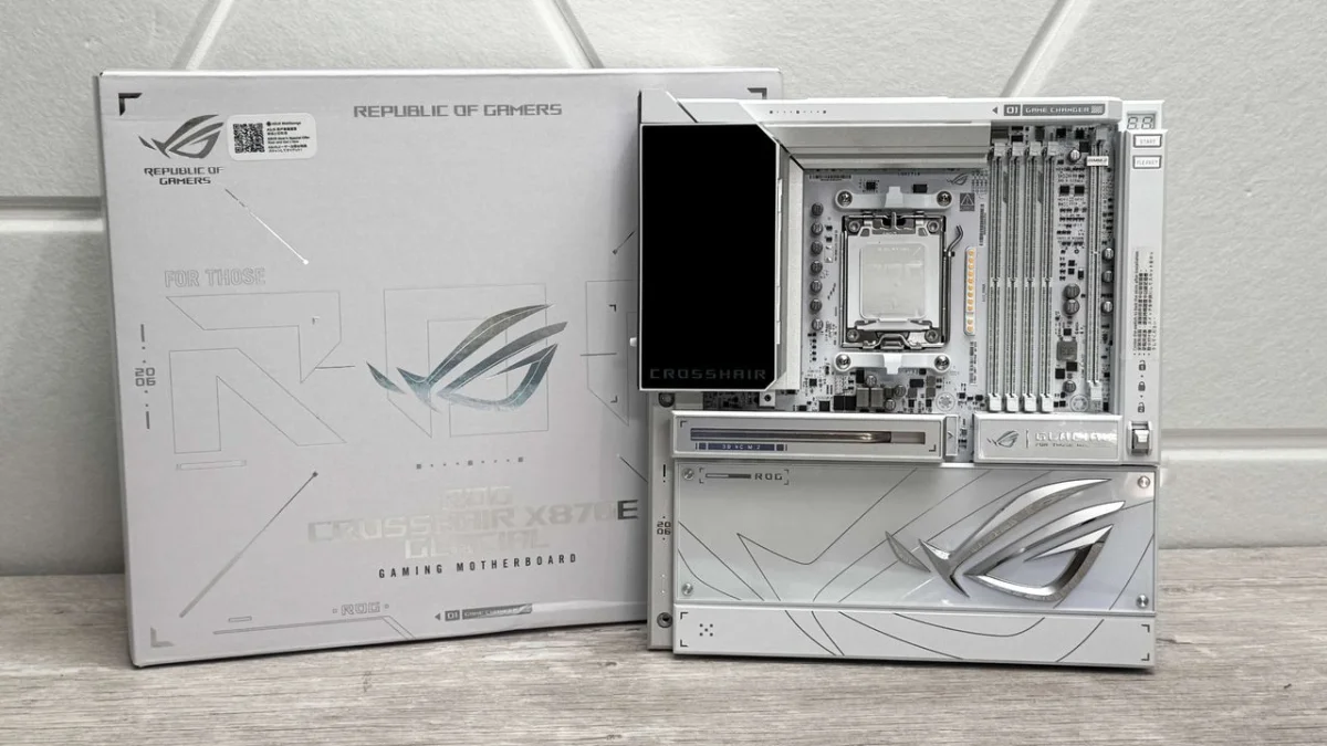 La Asus ROG Crosshair X870E Glacial redefine el rendimiento en placas base de alta gama