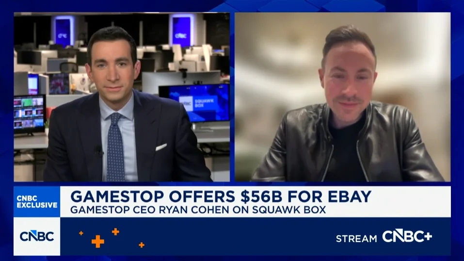 La extraña entrevista del CEO de GameStop deja atónitos a los presentadores de CNBC