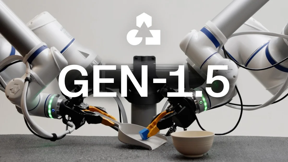 La IA generalista de GEN-1.5 transforma la enseñanza de tareas a robots