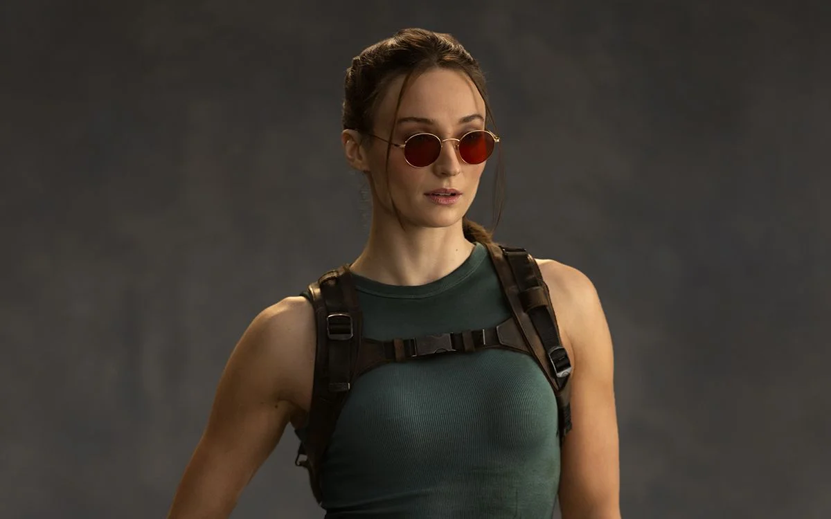 La lesión de Sophie Turner frena la producción de la serie de Tomb Raider de Amazon