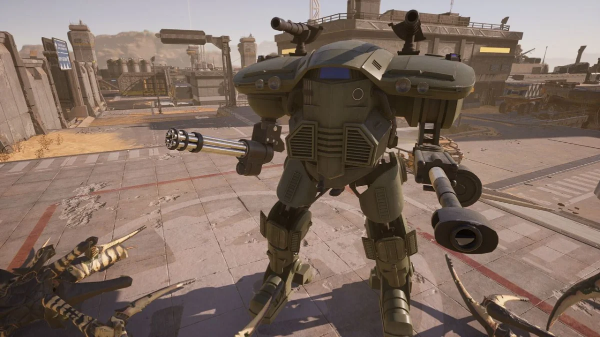 La nueva actualización de Starship Troopers: Extermination introduce un mech gigante que transforma la estrategia de combate