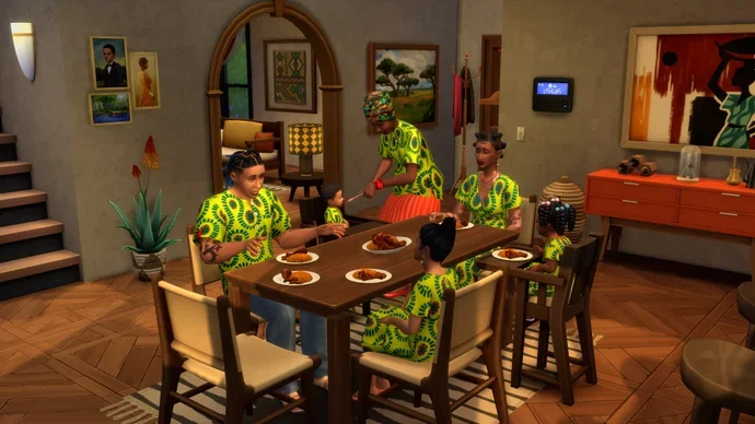 La nueva actualización de The Sims 4 enriquece la representación cultural con elementos de África Occidental