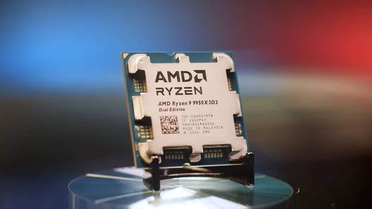 La nueva CPU Ryzen 9 9950X3D2 de AMD redefine el rendimiento para desarrolladores de videojuegos.