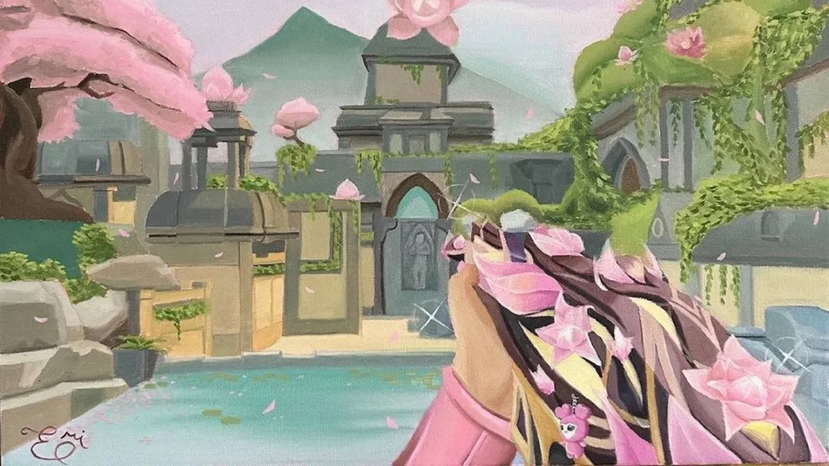 Las pinturas al óleo de ArtbyEri dan vida a las capturas de pantalla de los gamers.