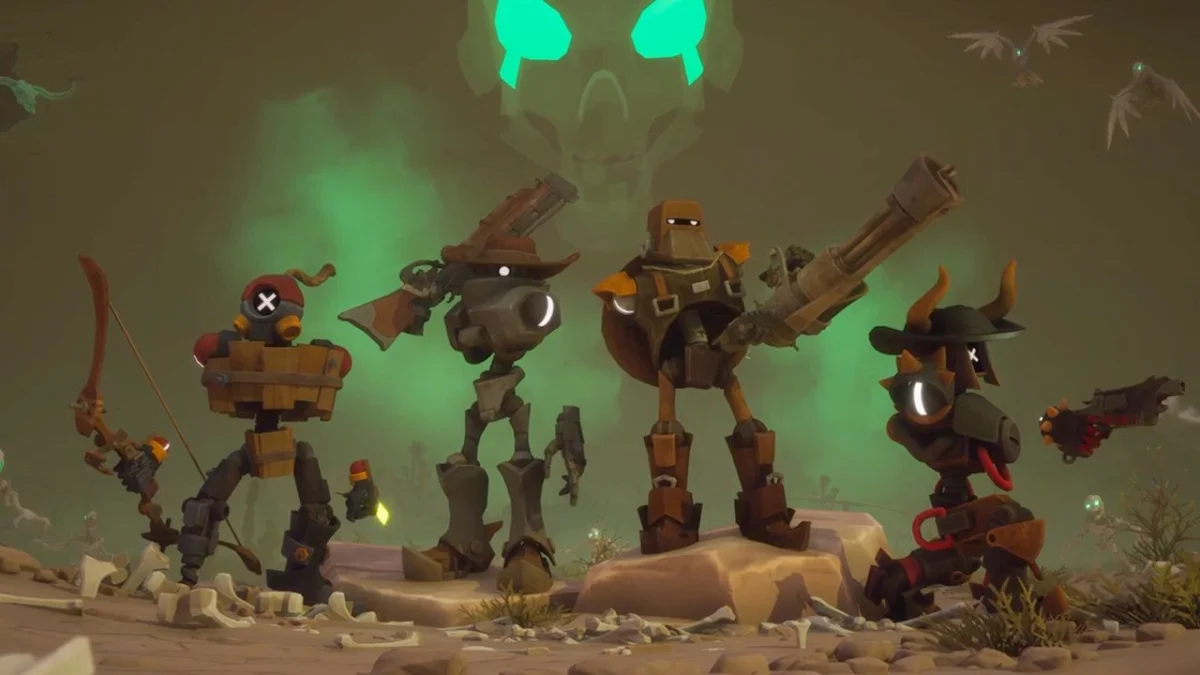 Los desarrolladores revelan el secreto detrás de los robots vaqueros mágicos en Steam Next Fest.