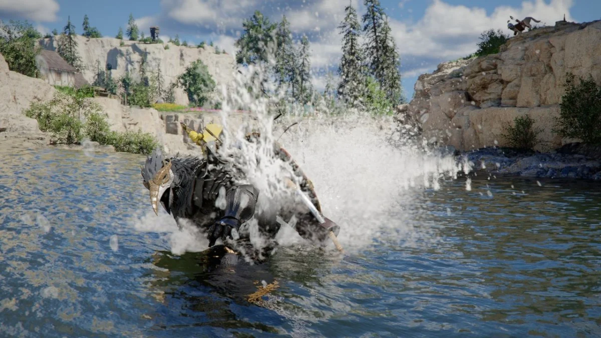 Los esquís acuáticos de Crimson Desert: un gadget que sorprende y divierte en el juego