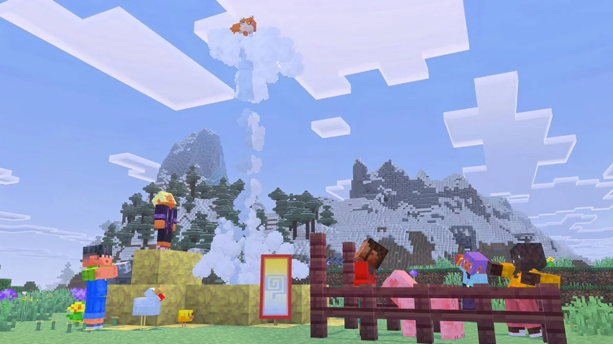 Los geiseres en Minecraft: una nueva estrategia que puede sorprender a los jugadores.