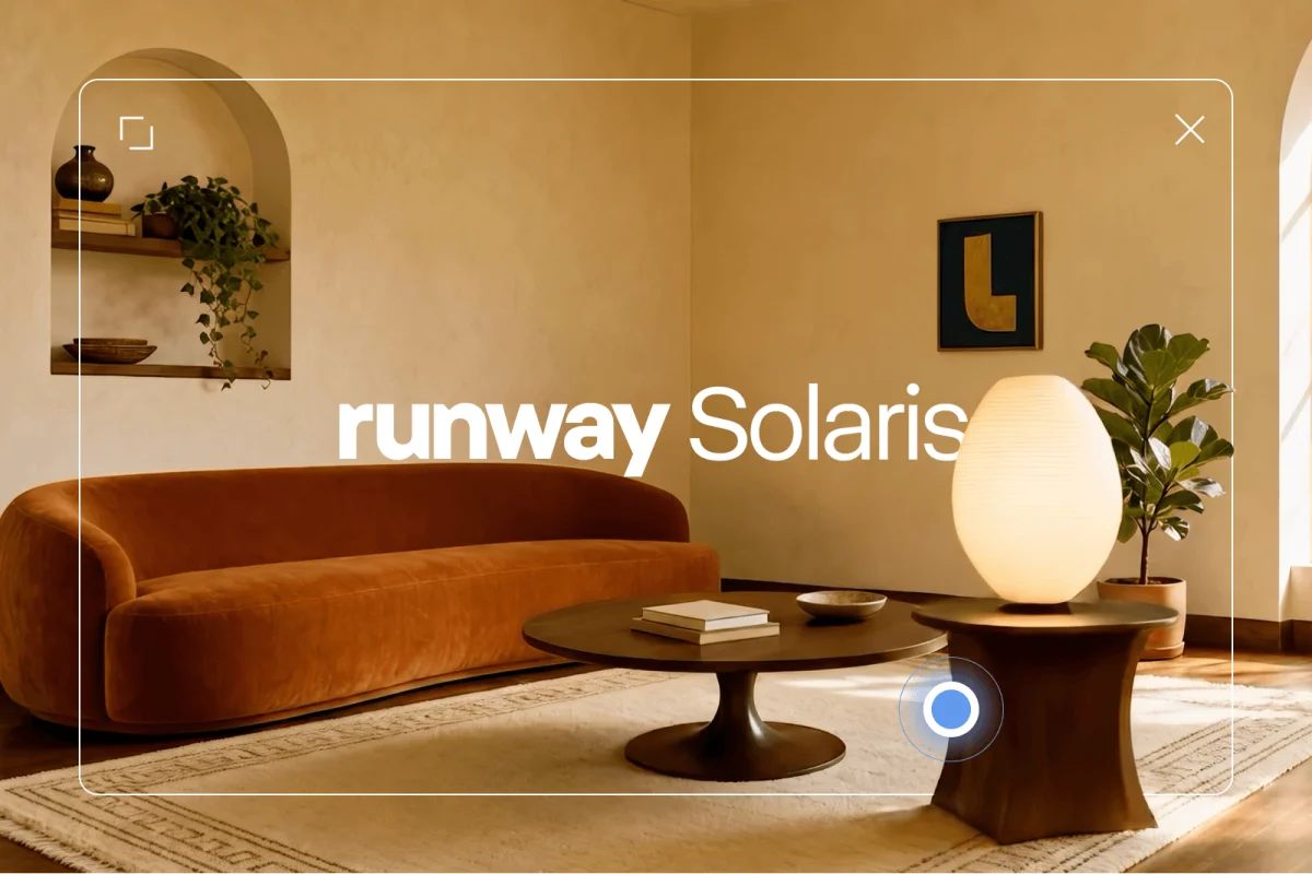 Solaris de Runway transforma la creación de interfaces con inteligencia artificial en tiempo real
