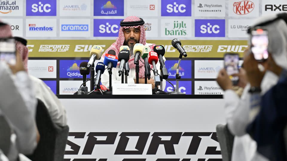 Arabia Saudita espera convertirse en el centro mundial de los deportes electrónicos.  - Mohammed Saad/Anadolu/Getty Images